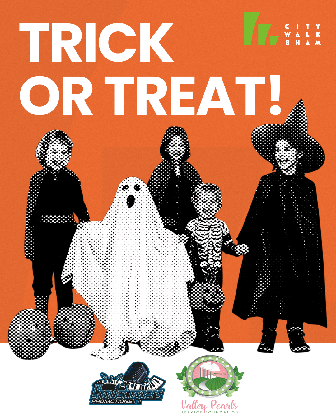 Trick or Treat at City Walk BHAM Playground