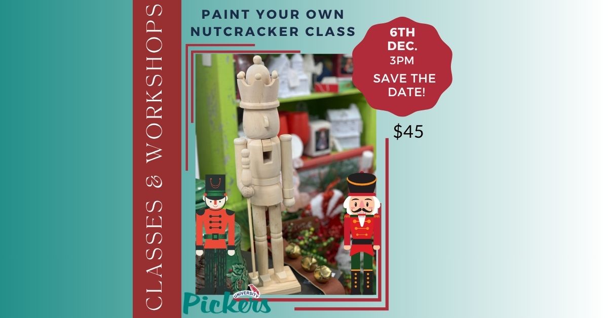 Paint your own Nutcracker Class