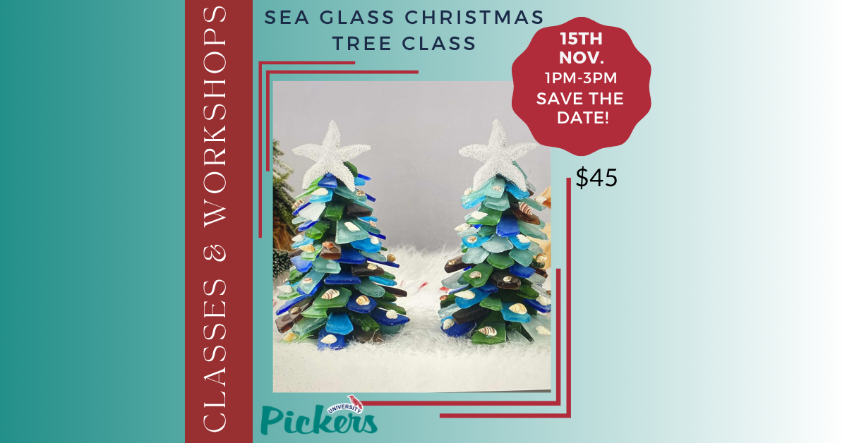 Sea Glass Christmas Tree Class
