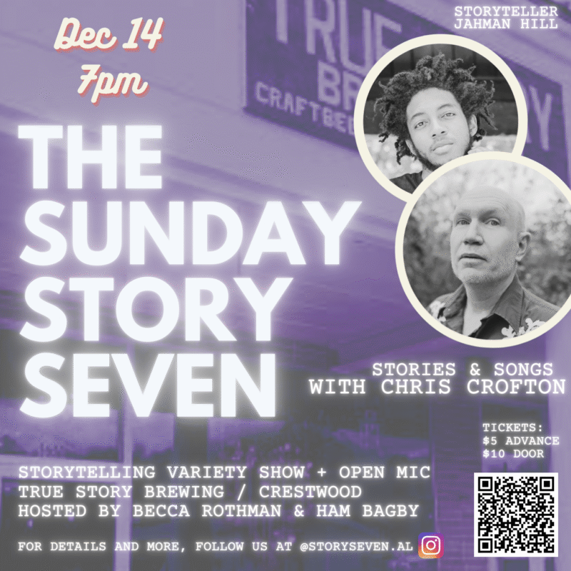 Sunday Story Seven - with storyteller JAHMAN HILL and special musical ...