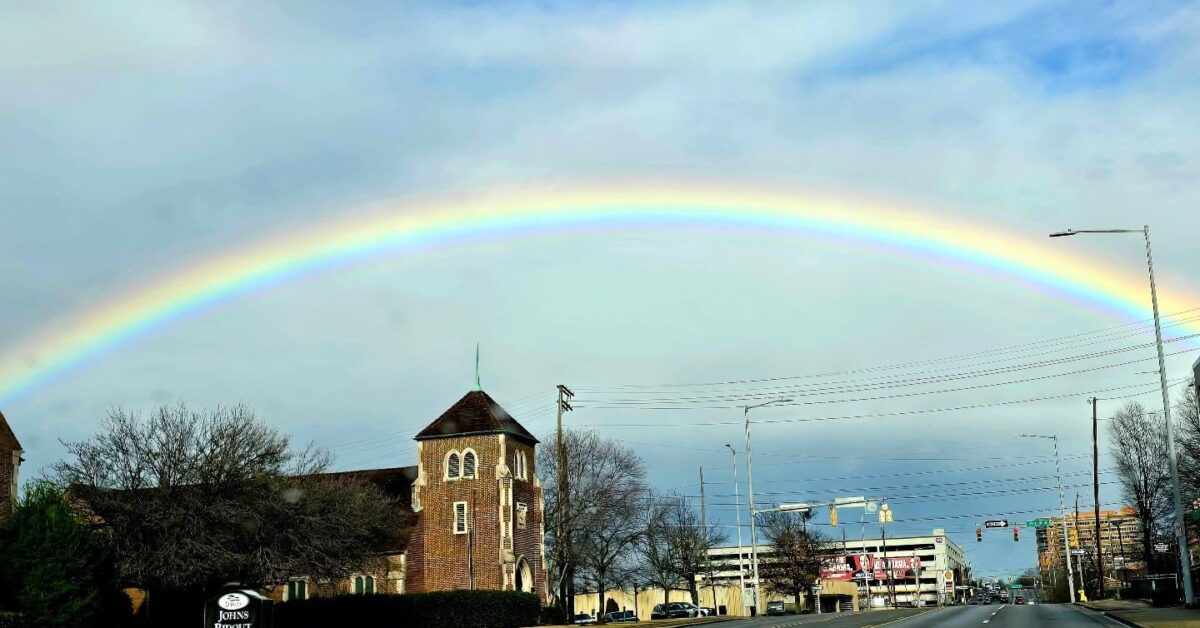 Did you see the rainbow over Birmingham yesterday? [PHOTOS] | Bham Now