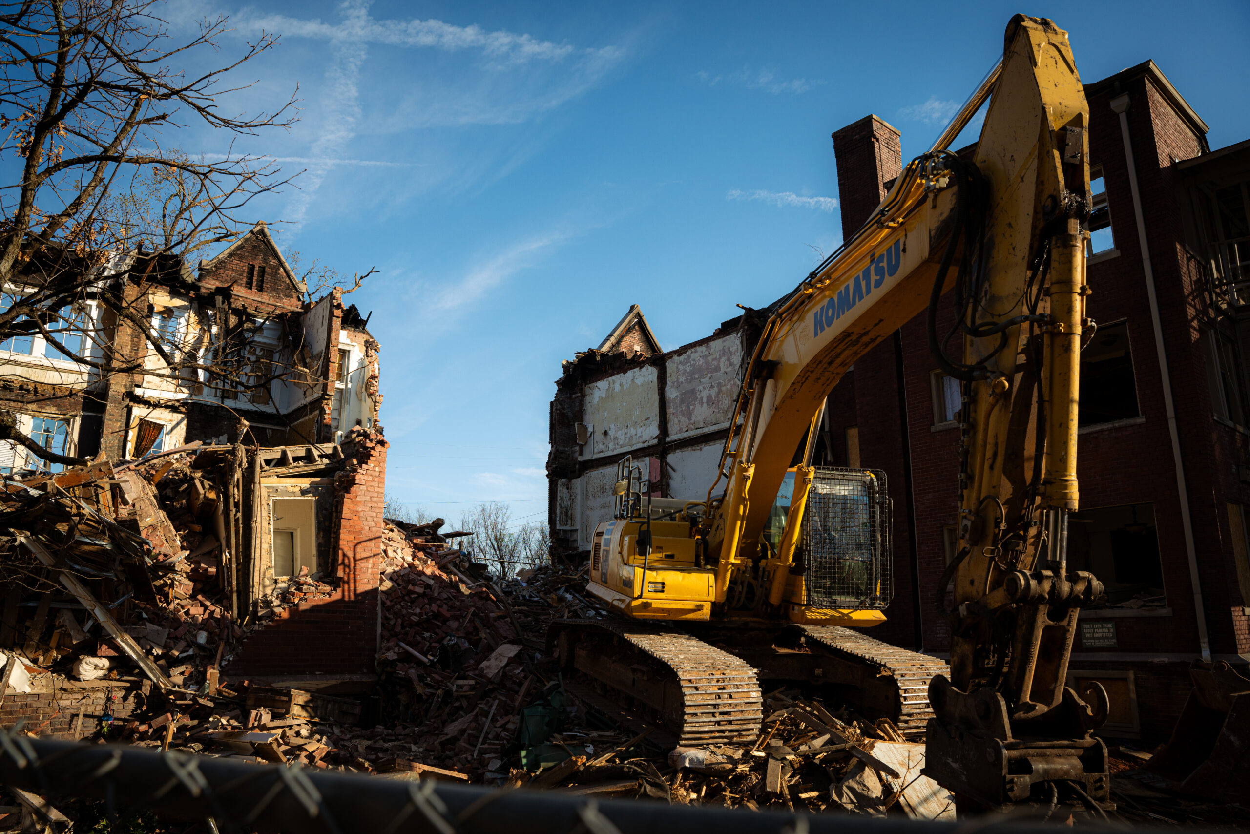 Cobb Lane demolition nearing completion [PHOTOS]