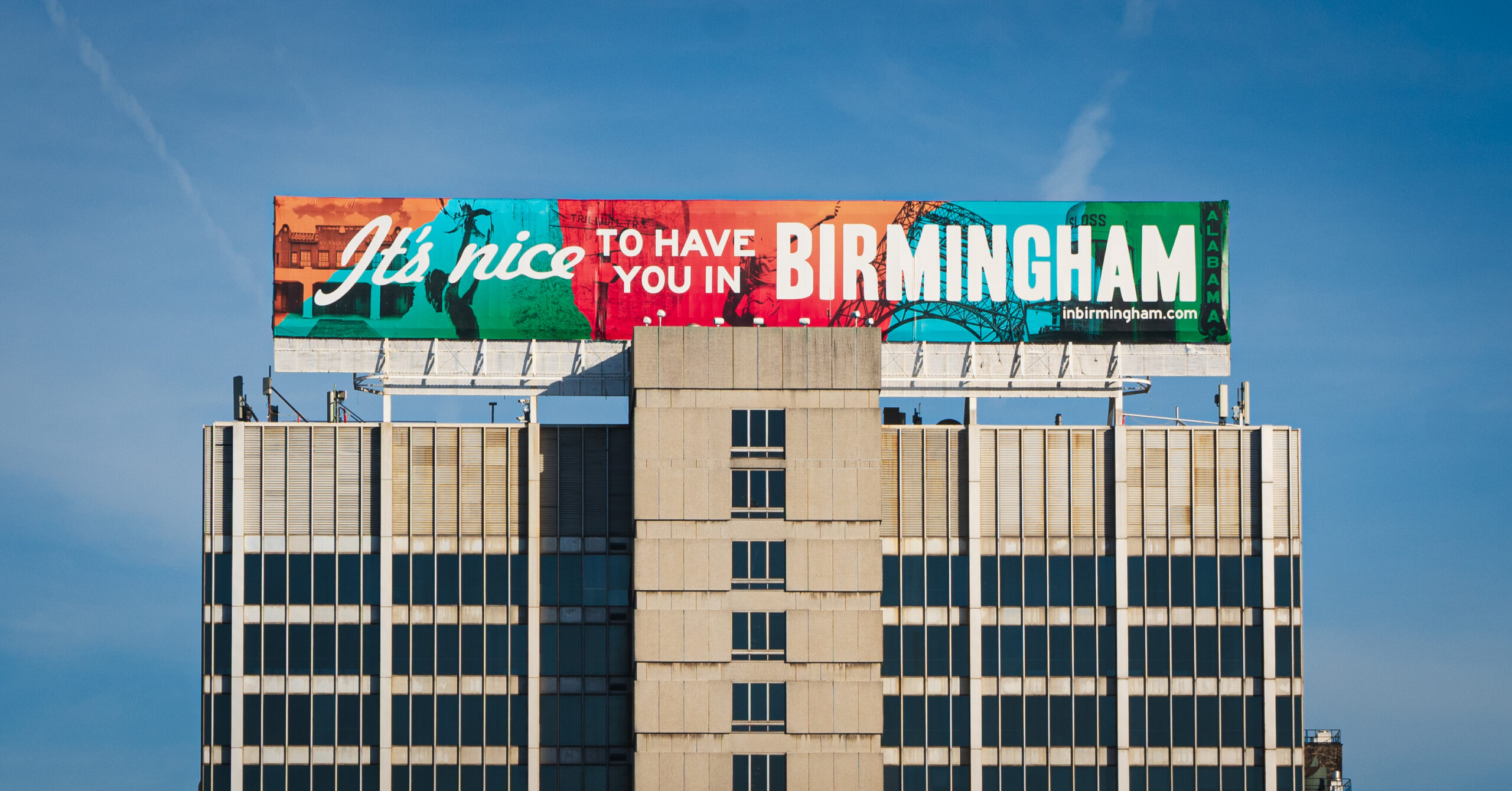 See the new “It’s Nice to Have You in Birmingham” sign [PHOTOS]