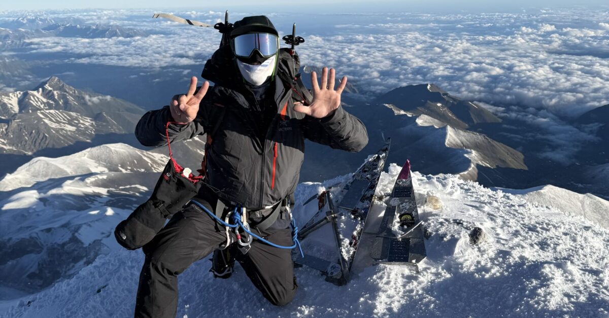 Jasper Mayor Josh Gates climbs highest peak on every continent Jasper Mayor Josh Gates climbs highest peak on every continent
