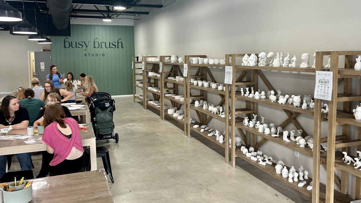 New paint-your-own-pottery shop Busy Brush now open in Vestavia