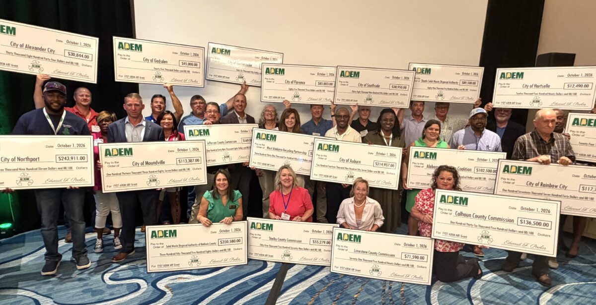 2K+ in recycling grants awarded to Birmingham, Jefferson + Shelby counties 2K+ in recycling grants awarded to Birmingham, Jefferson + Shelby counties