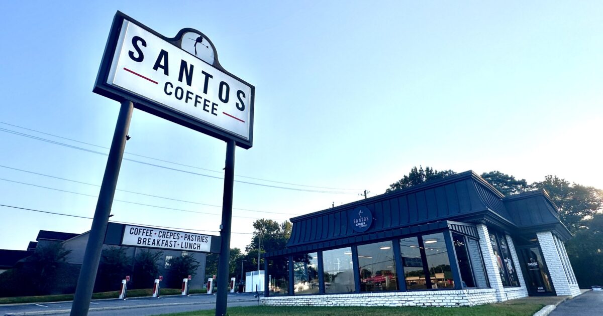 Santos Coffee reopens in Gardendale with revamped lobby
