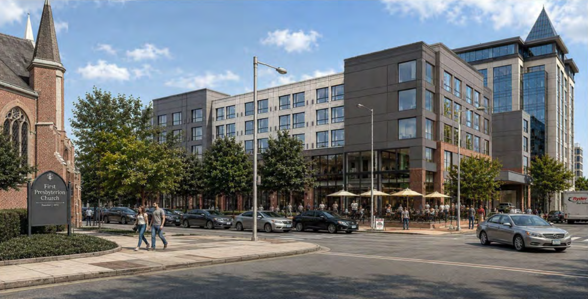 Concept approved for new 141-room Hilton hotel at Downtown YMCA spot